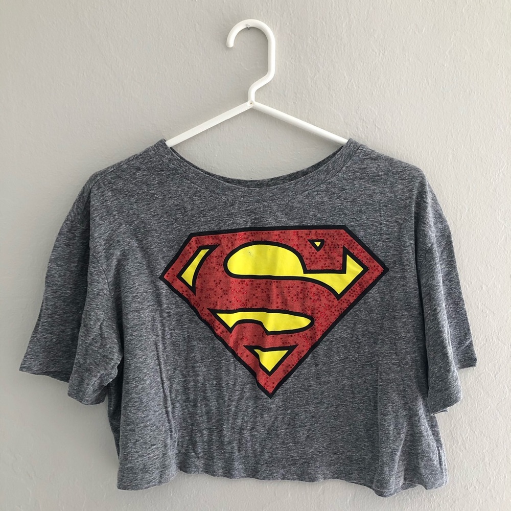 Superman crop-top